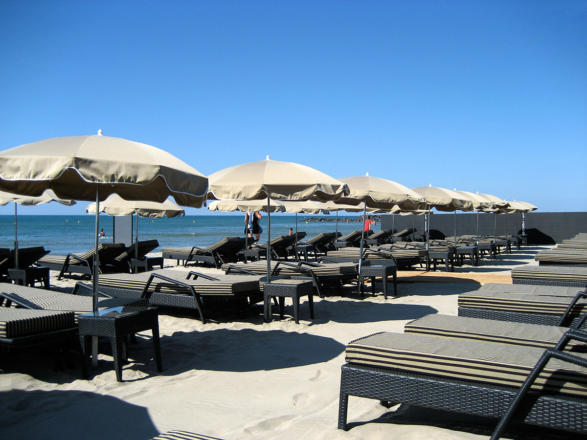 Plage privée Côté Mer - Occitanie - Hérault - Cap d'Agde