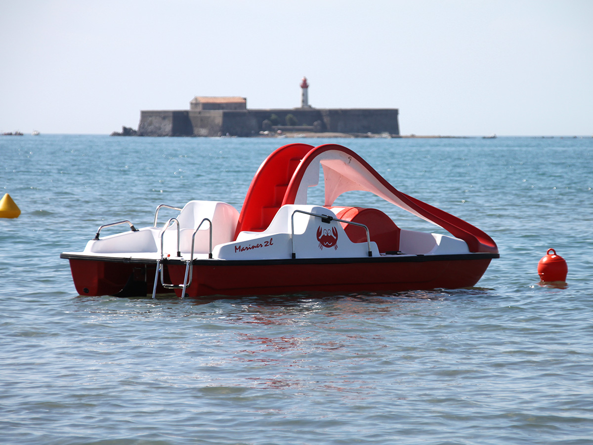 Plage privée Côté Mer au Cap d'Agde - Activités nautiques