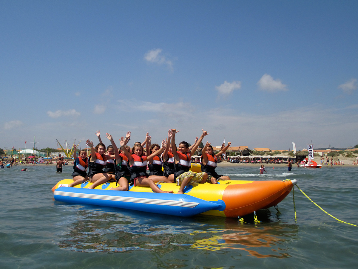 Plage privée Côté Mer au Cap d'Agde - Activités nautiques